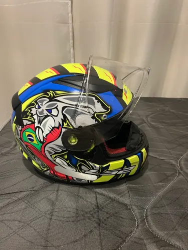 CAPACETE LS2 RAPID FF353 NEW ALEX BARROS