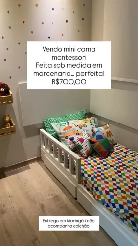 Cama montessoriana