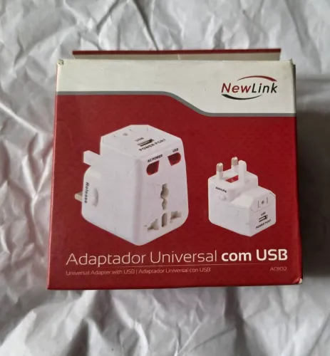 Adaptador Universal com USB NewLink