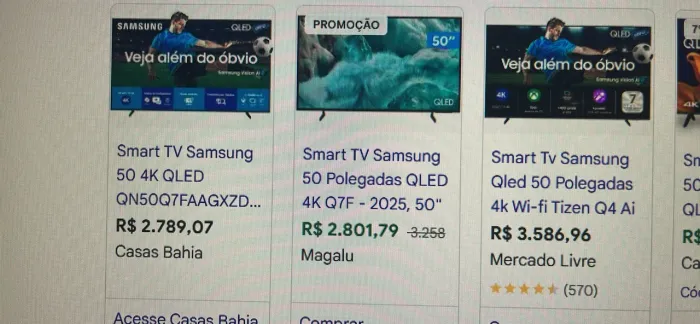 TV SAMSUNG QLED 50?
