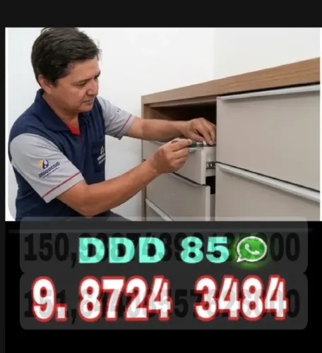 Montador de móveis para montagem e desmontagem de guarda-roupas, armários, closet e cômoda