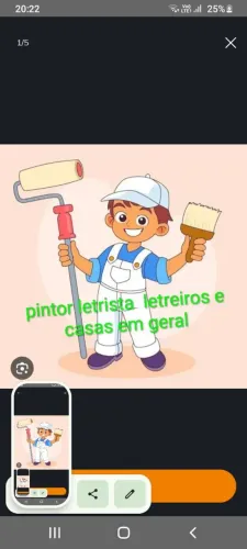 Pintor letrista letreiros e casas em geral 