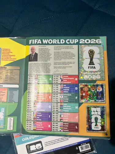 Álbum da Copa 2026 Completo + Kit de Atualização