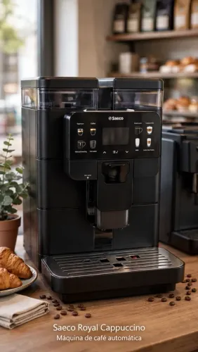 Máquina de café espresso saeco roial capuccino