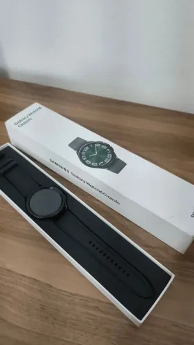 Galaxy Watch 6 Classic LTE de 47mm com caixa e pelicula envio e parcelo sem juros pela OLX
