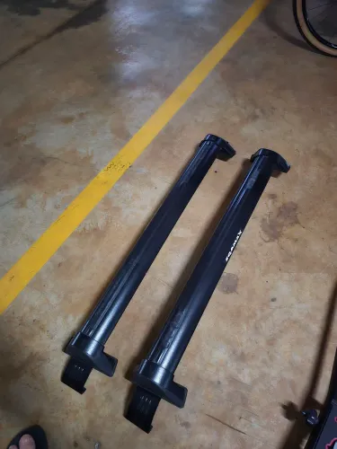 Rack de Teto EQMAX para VW Jetta 2012 a 2018 - Par de Travessas
