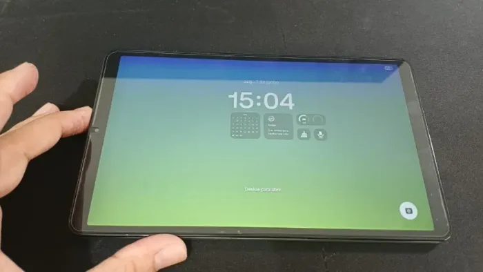 Tablet Samsung A9 8.7' 128gb 8gb Wifi Semi Novo Com Película Prateado