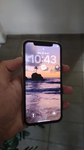 Iphone 11 64gb amarelo raro, todo original, face id ok, bateria original!