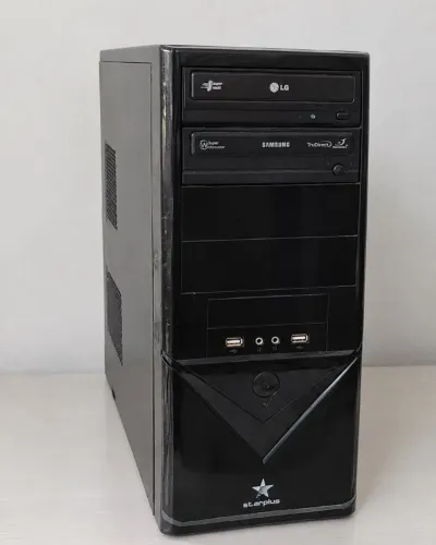 Computador Completo c/Monitor Dell, Caixas Microlab, 8GB, SSD, Win 11