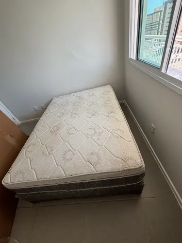 Cama box casal molas ensacadas