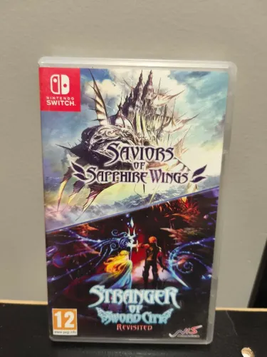 Saviors of Sapphire Wings and Stranger of Sword City jogo Switch! 