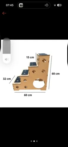 Vendo escada pet