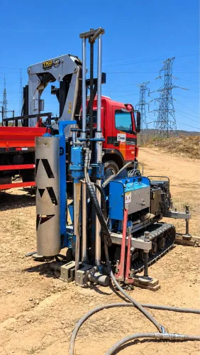 Máquina de sondagem rotativa SPT Mista