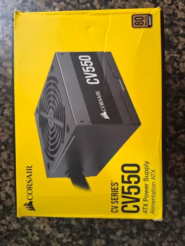 Fonte Corsair CV550 550w 80Plus