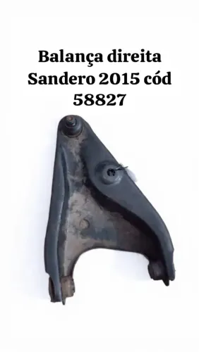 Balança direita Sandero 2015 cód 58827