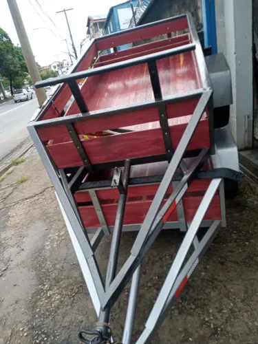 Carretinha para reboque pra carro