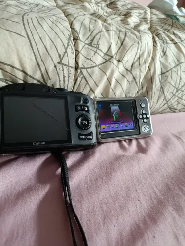Camera Canon e Sony PMP Player conjunto