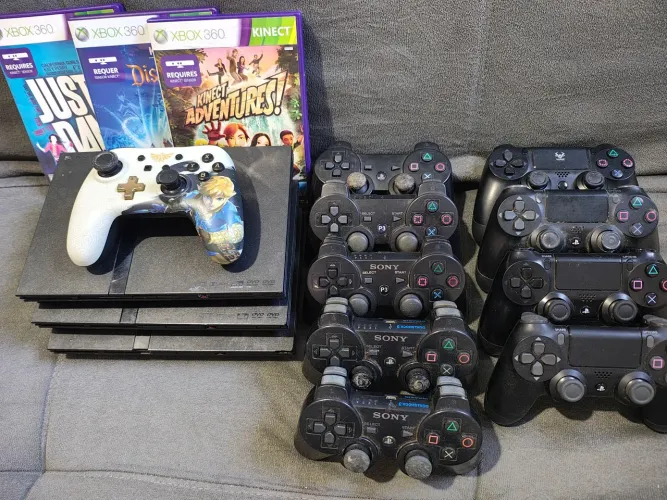 Lote de Games e Acessório no Estado