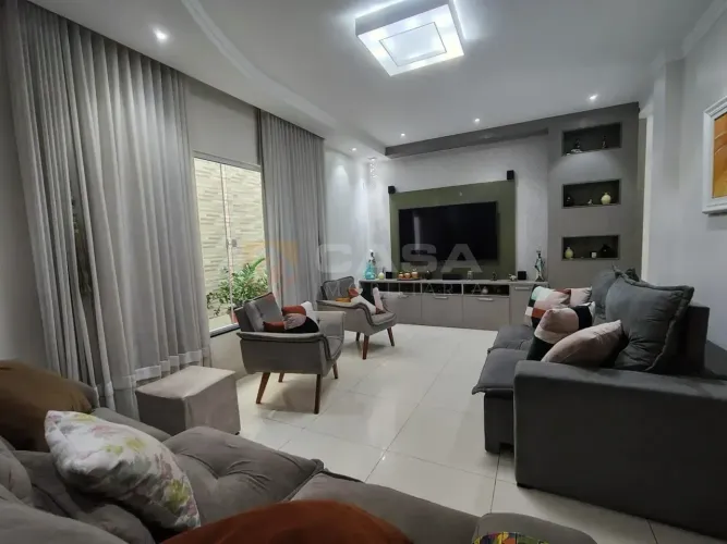 Casa Linear de Alto Padrão com 3 Quartos (1 Suíte) na Reserva de Morada de Laranjeiras re