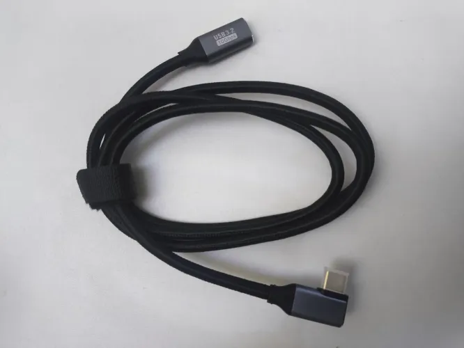 Extensor Usb Tipo C 3.2 Gen2 P/ Usb C Fêmea 10gbps 1mt