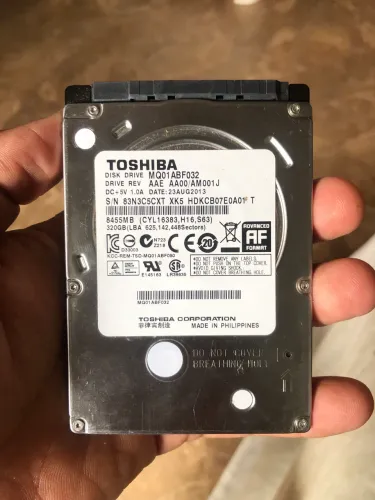 Hd de notebook 320gb