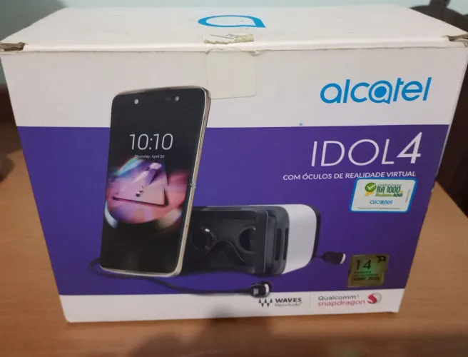 Oculos De Realidade Virtual Idol4 Alcatel