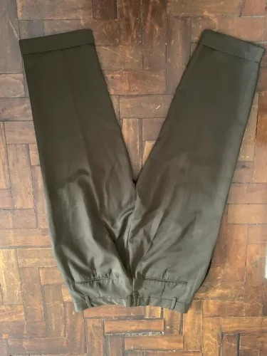 Calça alfaiataria marrom