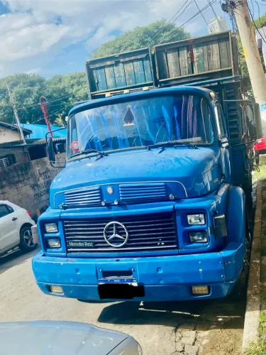 Mercedes-Benz 1113 Toco Carroceria de Madeira - Aceito Troca por Van