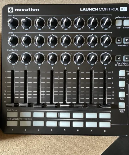 Launch control midi
