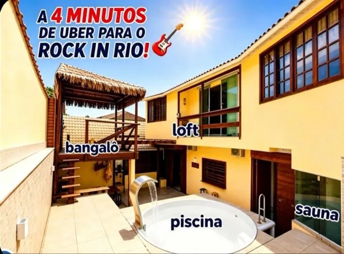 LOFT PARA ALUGUEL DURANTE O ROCK IN RIO - PARA 2 PESSOAS