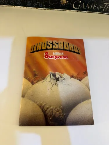 Álbum Completo dos Dinossauros Anos 90