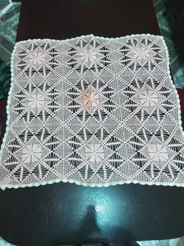 Crochê quadrado 77x77