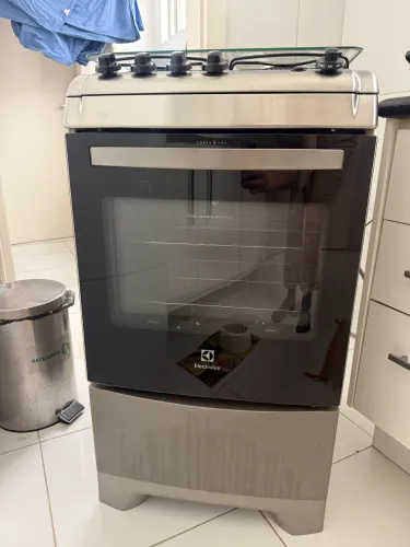 Fogão Electrolux 52SXC 4 Bocas Inox Bivolt - Excelente Estado