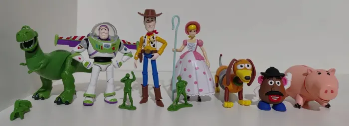 Coleção bonecos Toy Story Woody Buzz