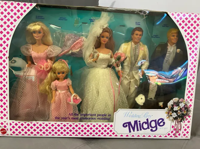 Casamento Midge Barbie pack completo na caixa
