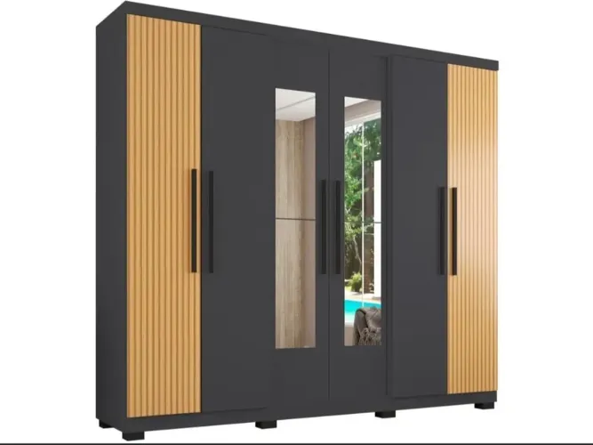 Vendo guarda-roupa Casal 6 meses de uso já desmontado. Indico o montador.