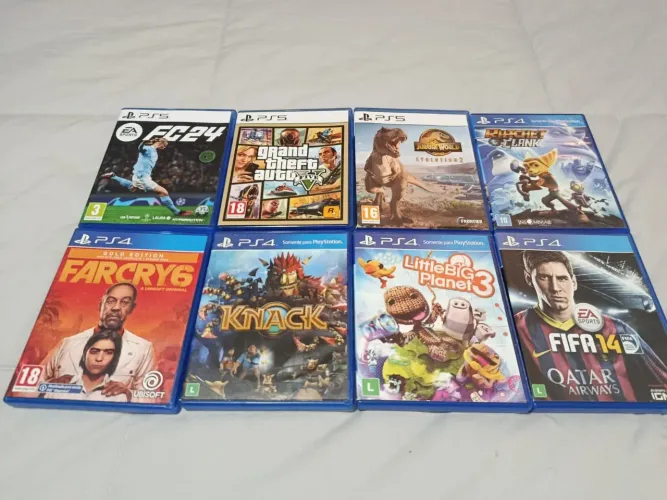 Jogos PS4 e PS5