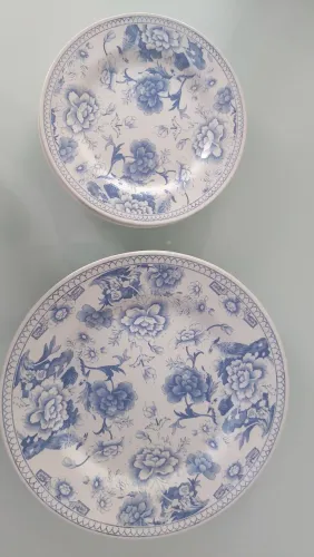 Pratos (3 rasos 3 sobremesa)