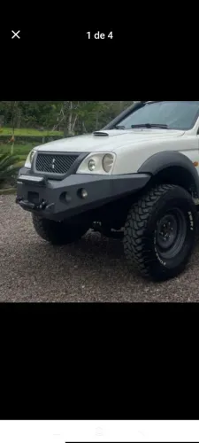 Para-choque de ferro L200