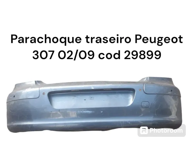 Parachoque traseiro Peugeot 307