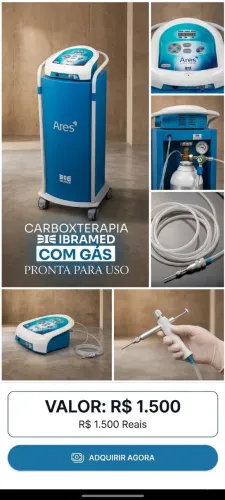 Máquina de carboxterapia 