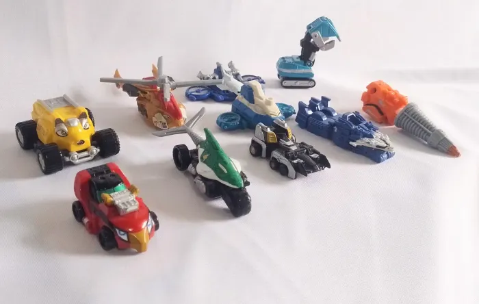 Carrinhos de Power Rangers em lote