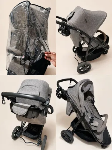 Carrinho de Bebê Infanti Collina + Kit Completo de Acessórios