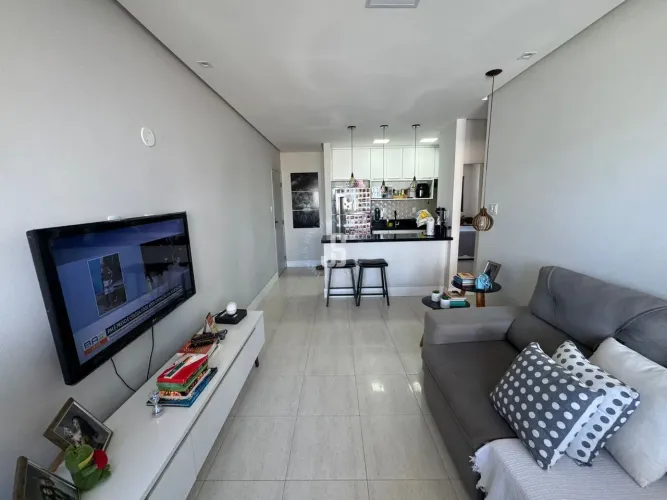 Apartamento 1 quarto à venda na Pituba, 47m², vista mar, nascente e 1 vaga Condomínio Edi