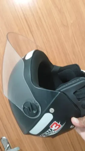 Capacete Moto Aberto New Liberty 3 Preto