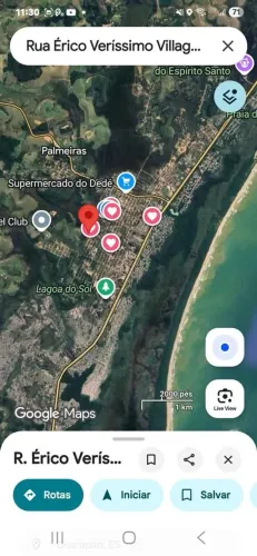 Lote 360m2 em Ponta da Fruta, localizado na Rua K, bairro Interlagos, parcelo, pego carro