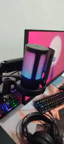 Microfone Condensador + Suporte, Seminovos