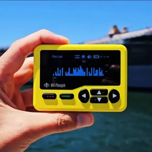 Wifi pineapple pager amarelo