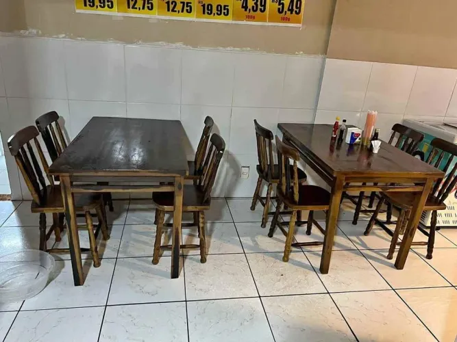 Conjuntos Torneados para Restaurantes Residências Pizzarias quantidade que você precisar