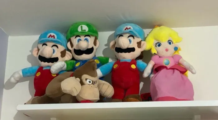 Mario e turma Pelúcias 